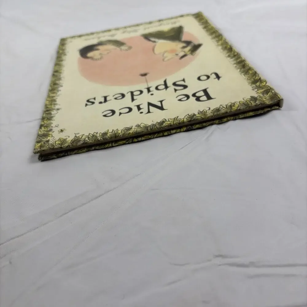 Vintage Be Nice To Spiders by Margaret Bloy Graham 1967 Hardcover Weekly Reader